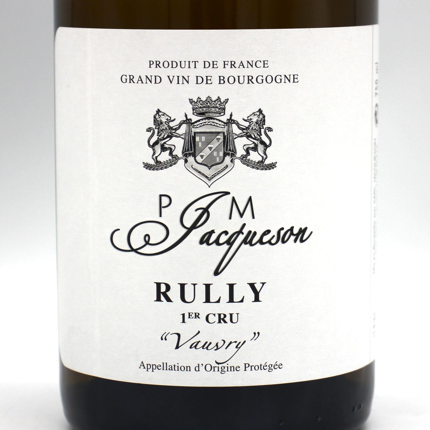 Domaine Jacqueson ドメーヌ ジャクソン リュリー プルミエ クリュ ヴォヴリー 2022 白ワイン 13% 750ml 箱無し （Domaine Jacqueson Rully 1er Cru Vauvry 2022）