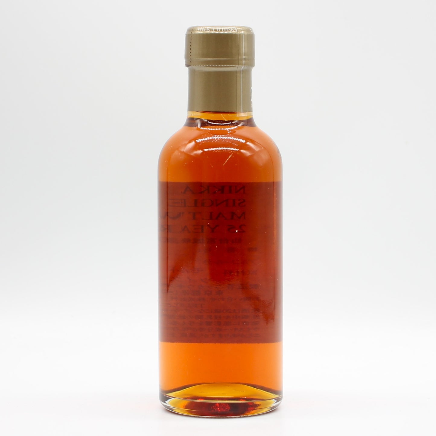 ニッカ ウイスキー シングルカスク 仙台宮城峡蒸溜所限定 25年 原酒 樽番号70786 61% 180ml 箱無し