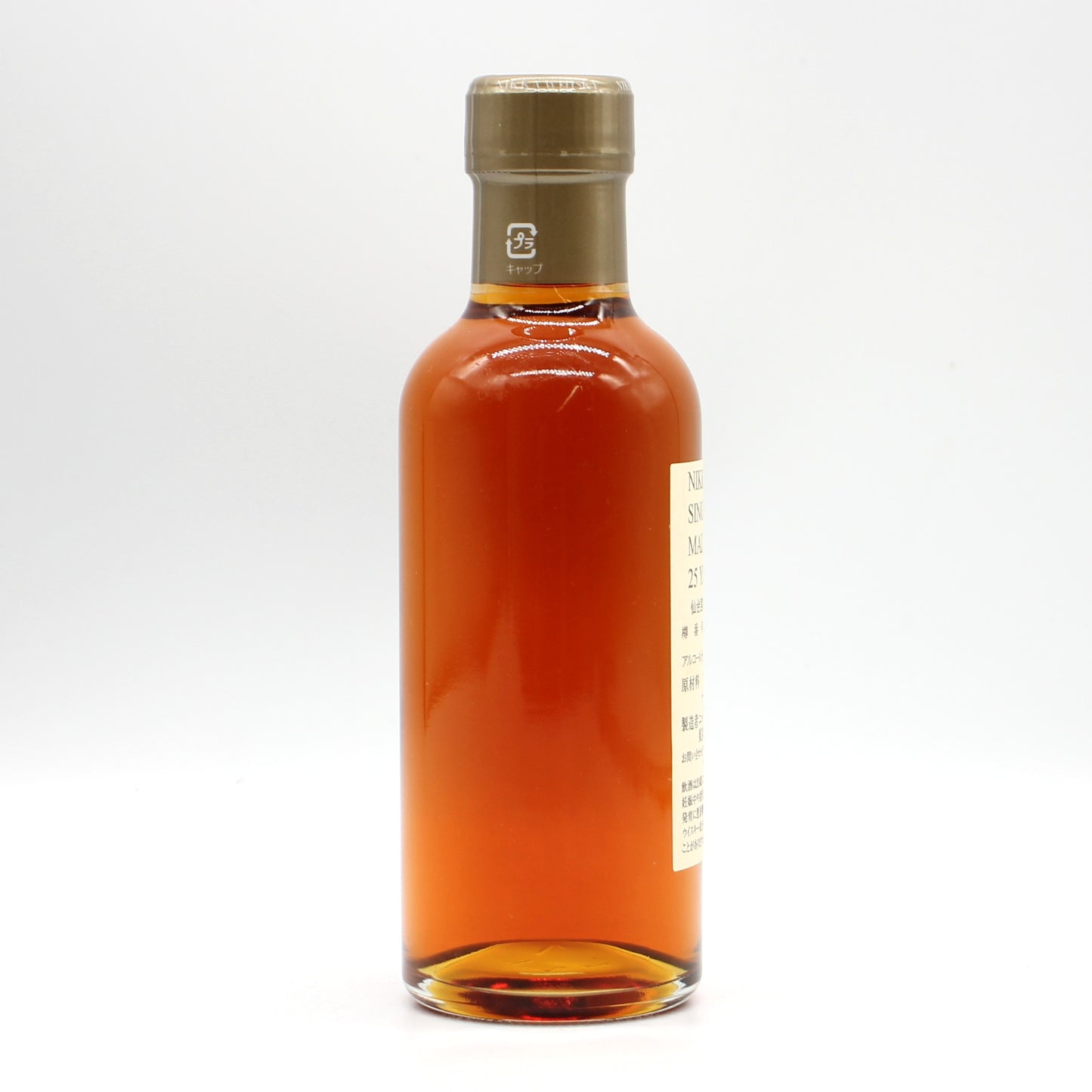 ニッカ ウイスキー シングルカスク 仙台宮城峡蒸溜所限定 25年 原酒 樽番号70786 61% 180ml 箱無し