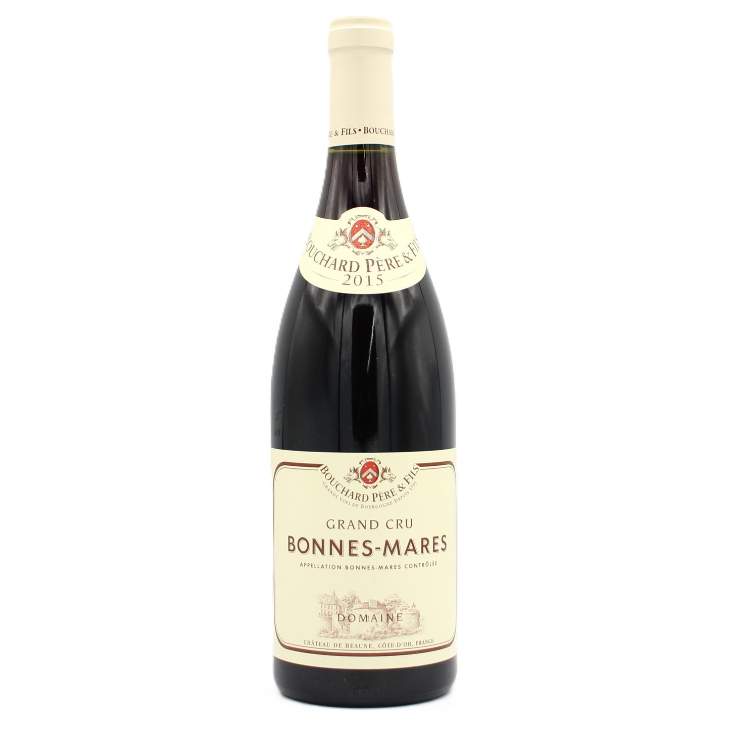 ドメーヌ・ブシャール・ペール・エ・フィス ボンヌ・マール グラン・クリュ 2015 赤ワイン 14% 750ml 箱無し (BOUCHARD PERE&FILS BONNES-MARES GRAND CRU 2015）