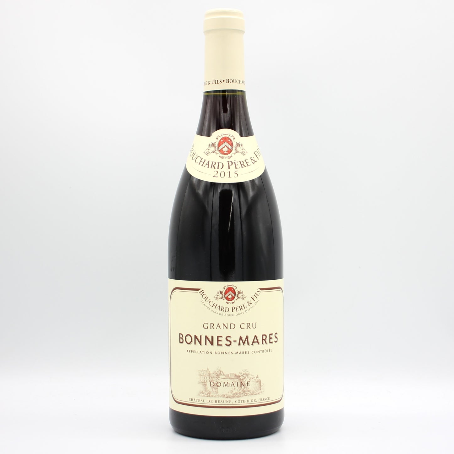 ドメーヌ・ブシャール・ペール・エ・フィス ボンヌ・マール グラン・クリュ 2015 赤ワイン 14% 750ml 箱無し (BOUCHARD PERE&FILS BONNES-MARES GRAND CRU 2015）