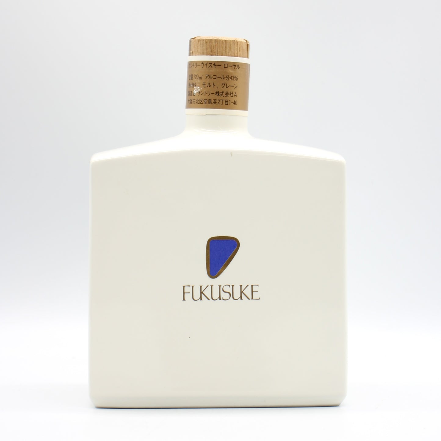 サントリー ウイスキー ローヤル 福助株式会社100周年記念 FUKUSUKE SUNTORY ROYAL 陶器ボトル 43% 720ml 箱無し