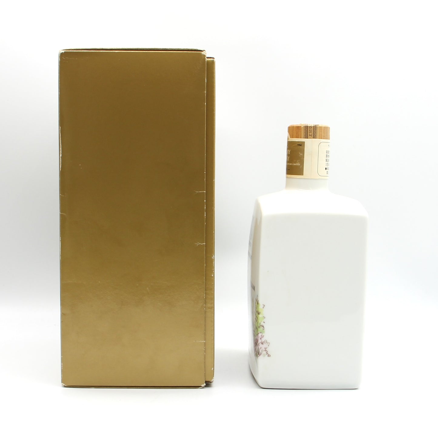 サントリー ウイスキー 千歳工場 30周年記念 SUNTORY CHITOSE PLANT 陶器ボトル 43% 720ml 箱付き