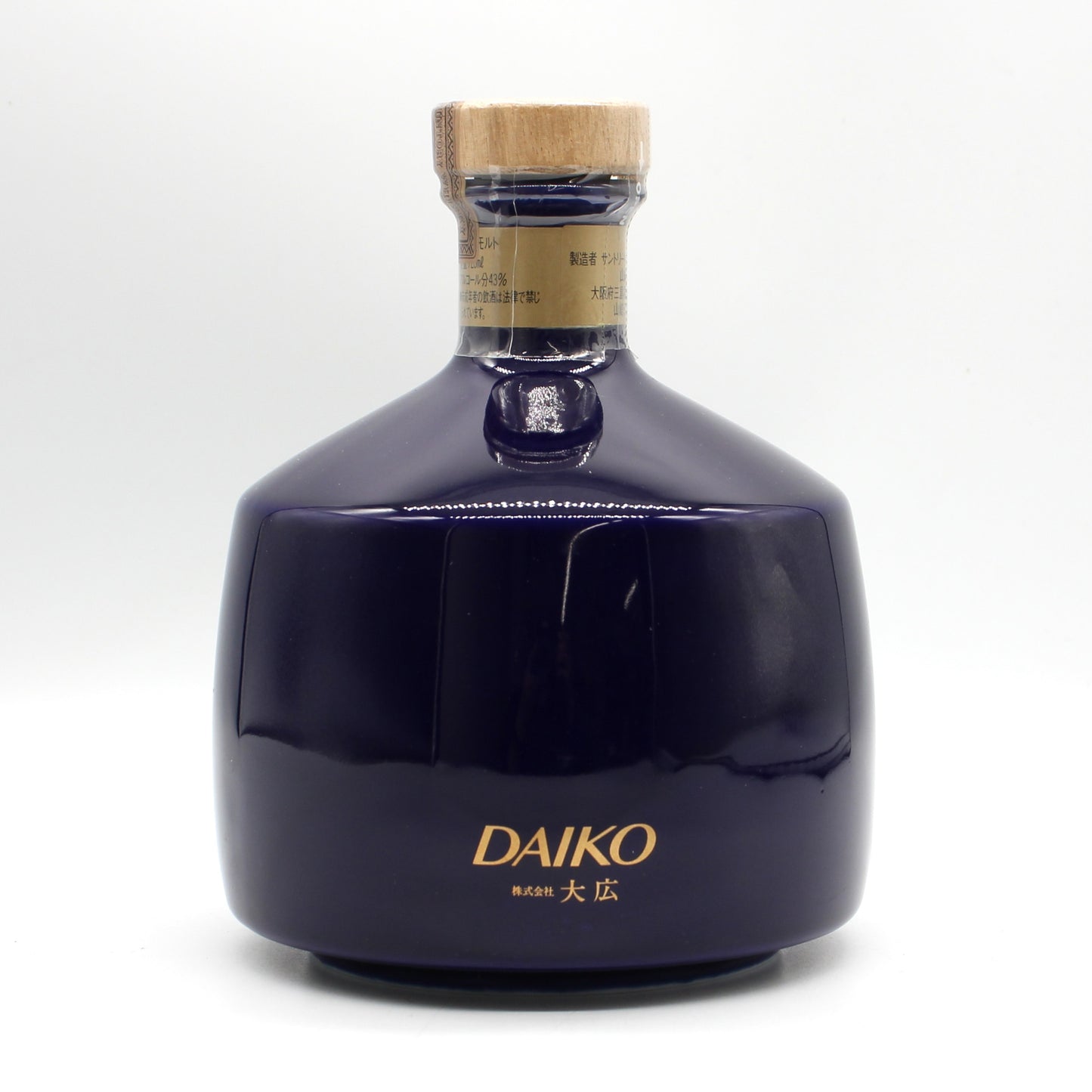 サントリー ピュアモルト ウイスキー 山崎 12年 株式会社大広 DAIKO 陶器ボトル 43% 720ml 箱無し