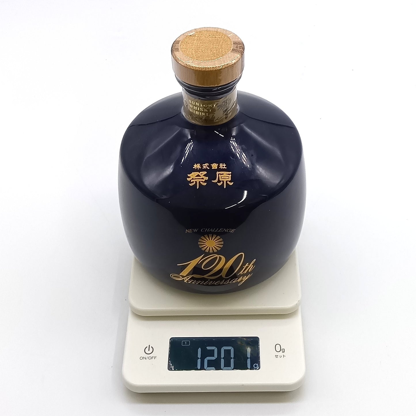 サントリー ウイスキー 響 株式会社祭原 NEW CHALLENGE 120th Anniversary 陶器ボトル 43% 720ml 箱無し