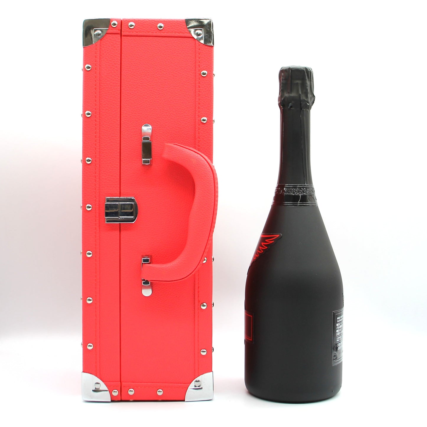 エンジェル シャンパーニュ NV ブリュット ヘイロー レッド シャンパン 12.5% 750ml 箱付き (ANGEL CHAMPAGNE NV Brut Halo Red) ※箱難有