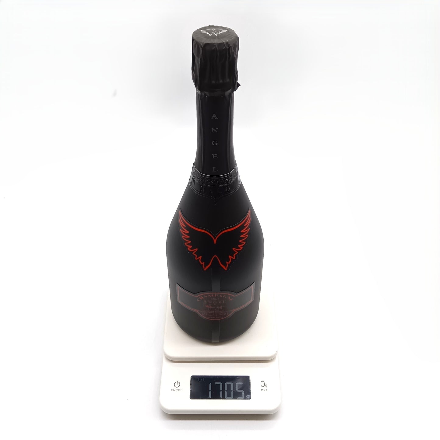 エンジェル シャンパーニュ NV ブリュット ヘイロー レッド シャンパン 12.5% 750ml 箱付き (ANGEL CHAMPAGNE NV Brut Halo Red) ※箱難有