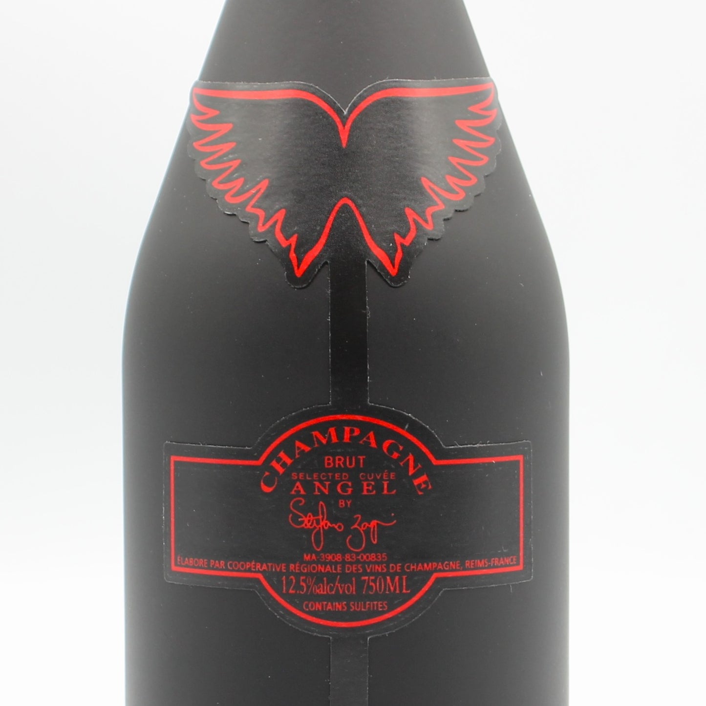 エンジェル シャンパーニュ NV ブリュット ヘイロー レッド シャンパン 12.5% 750ml 箱付き (ANGEL CHAMPAGNE NV Brut Halo Red) ※箱難有