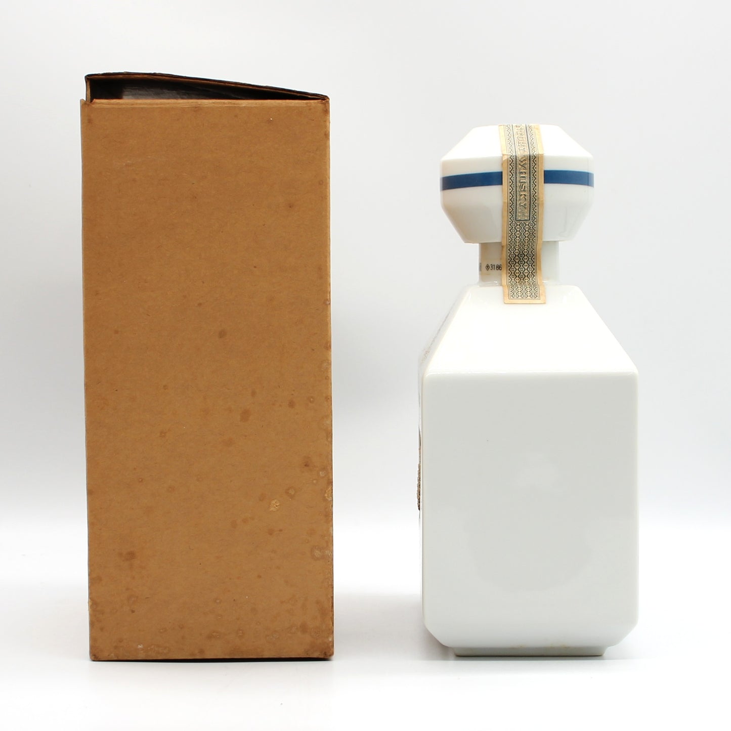 サントリー ウイスキー 特級 サントリー創業80周年記念 そろばん SUNTORY WHISKY 陶器ボトル 43% 760ml 箱付き