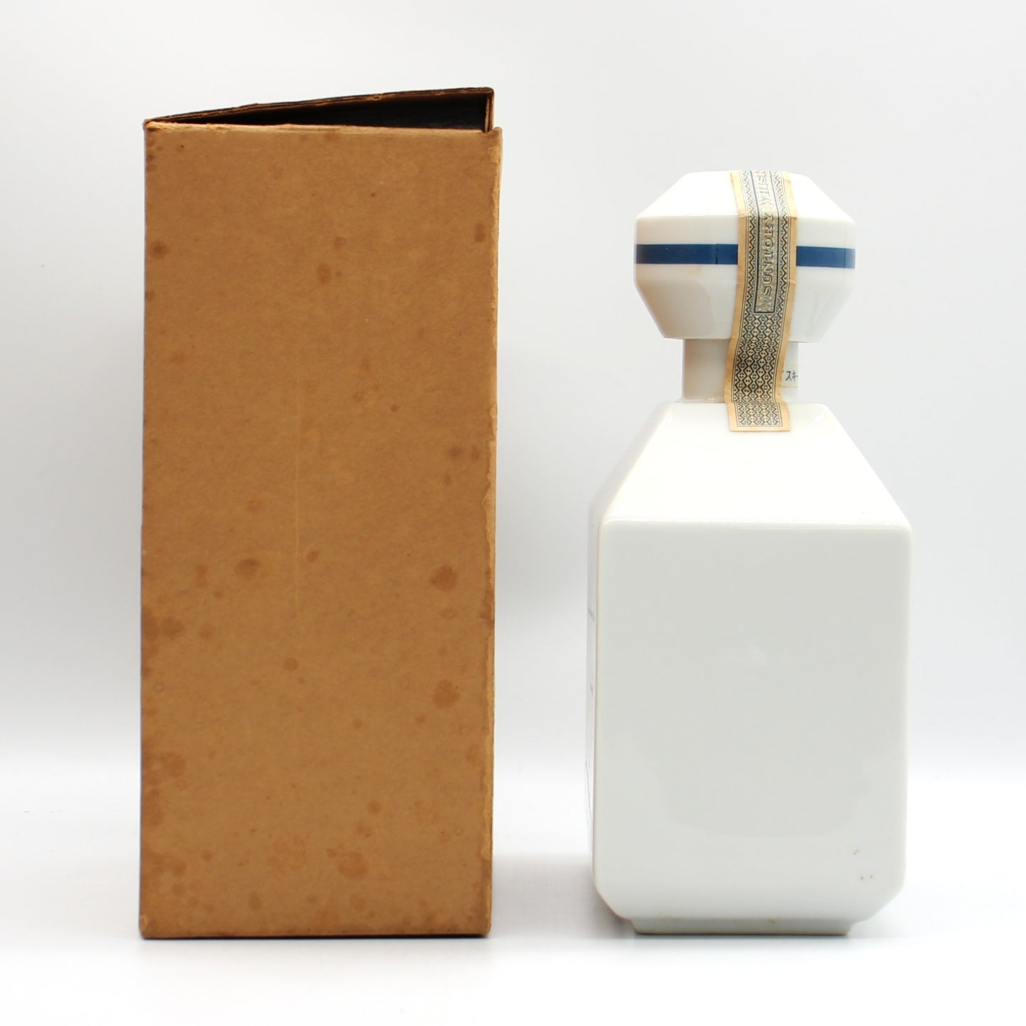 サントリー ウイスキー 特級 サントリー創業80周年記念 そろばん SUNTORY WHISKY 陶器ボトル 43% 760ml 箱付き