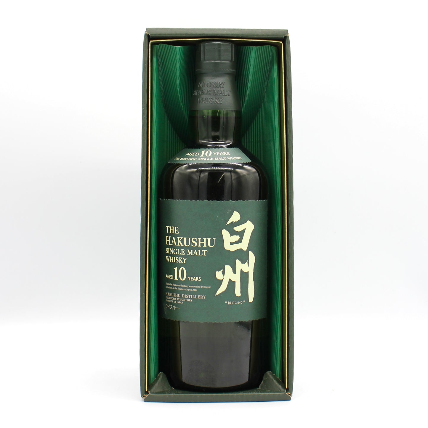 サントリー シングルモルト ウイスキー 白州 10年 40% 700ml ギフトボックス付き