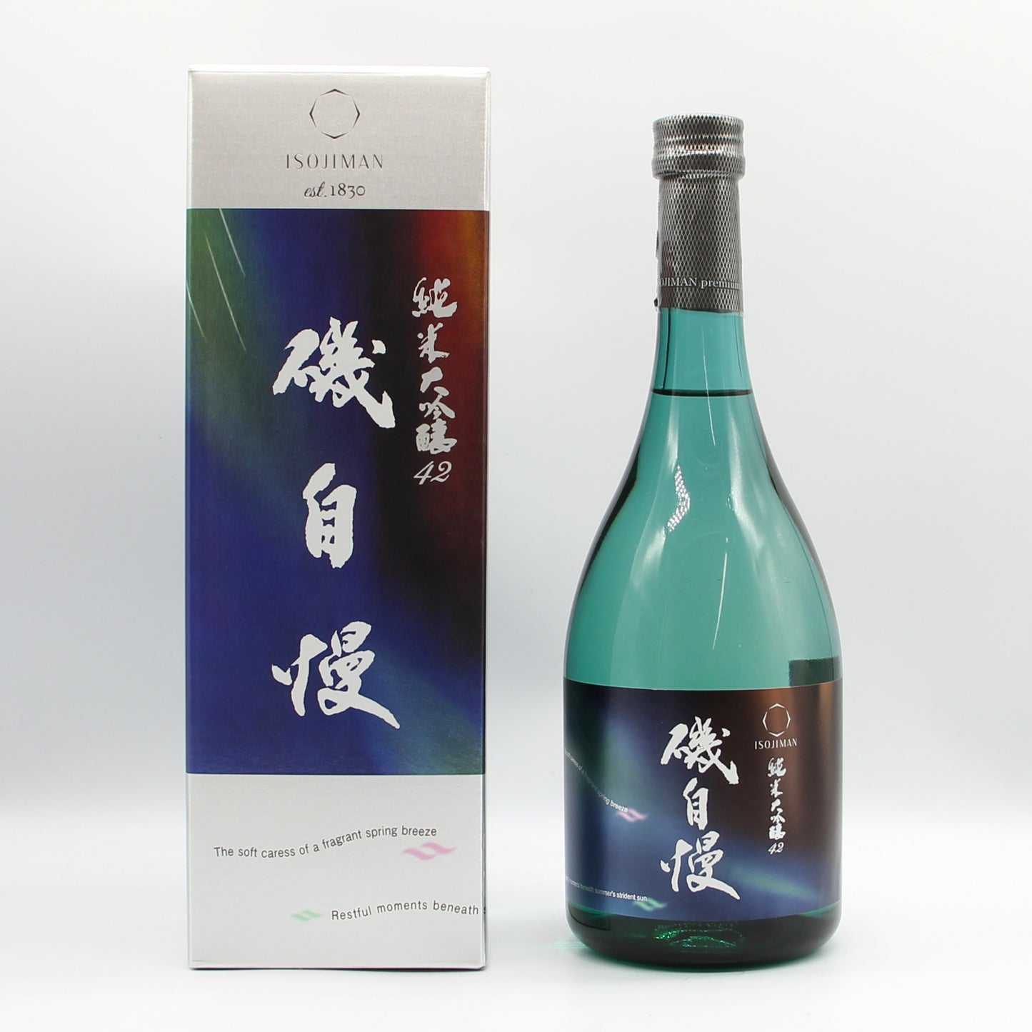 磯自慢酒造 磯自慢 純米大吟醸 42 純米大吟醸 スプリング ブリーズ 日本酒 16-17％ 720ml 箱付き (2026年製造)