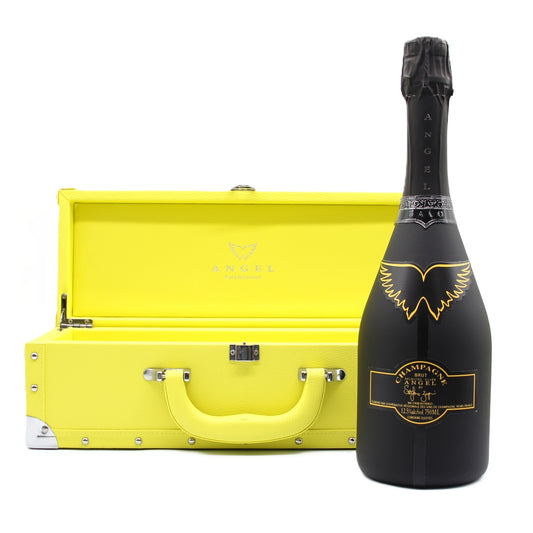 エンジェル シャンパーニュ NV ブリュット ヘイロー イエロー シャンパン 12.5% 750ml 箱付き (ANGEL CHAMPAGNE NV Brut Halo Yellow)