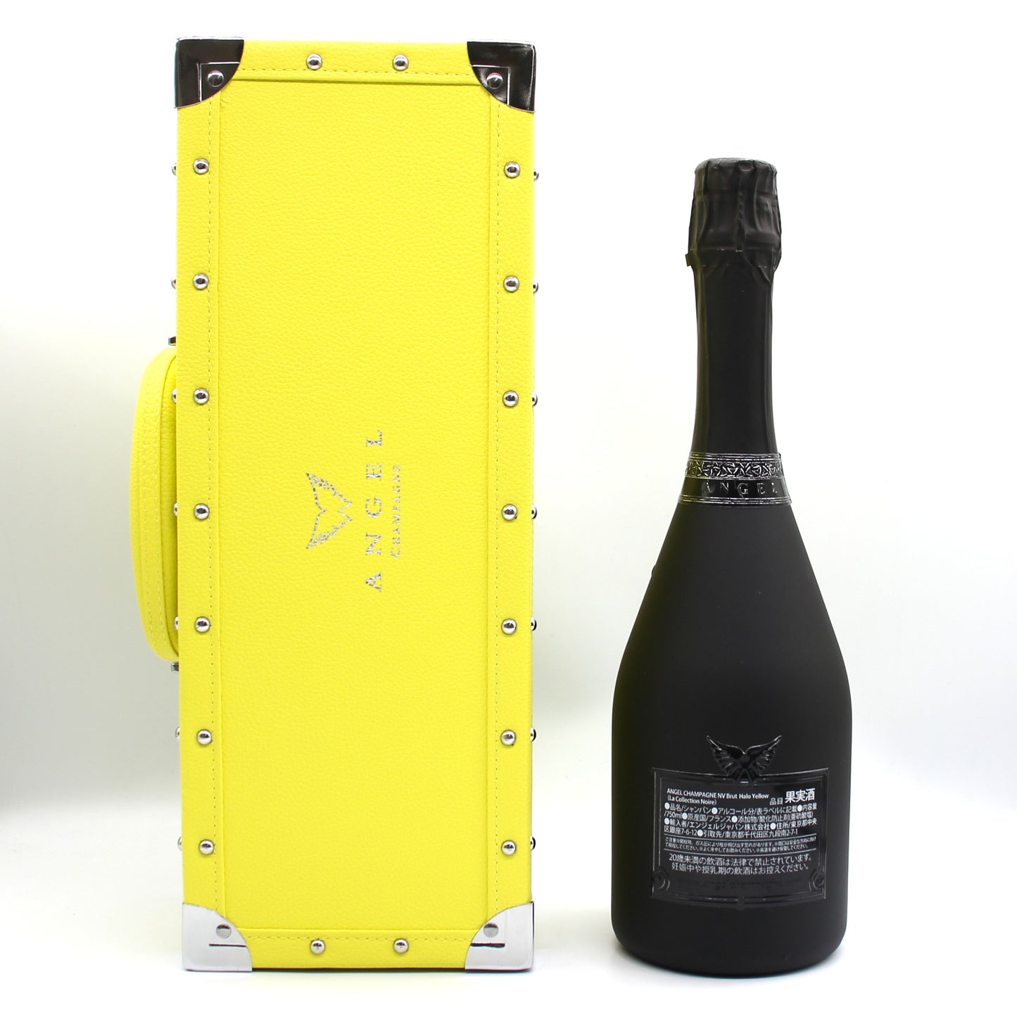 エンジェル シャンパーニュ NV ブリュット ヘイロー イエロー シャンパン 12.5% 750ml 箱付き (ANGEL CHAMPAGNE NV Brut Halo Yellow)