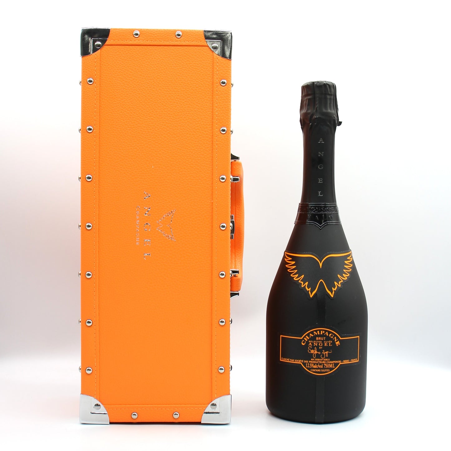 エンジェル シャンパーニュ NV ブリュット ヘイロー オレンジ シャンパン 12.5% 750ml 箱付き (ANGEL CHAMPAGNE NV Brut Halo Orange)