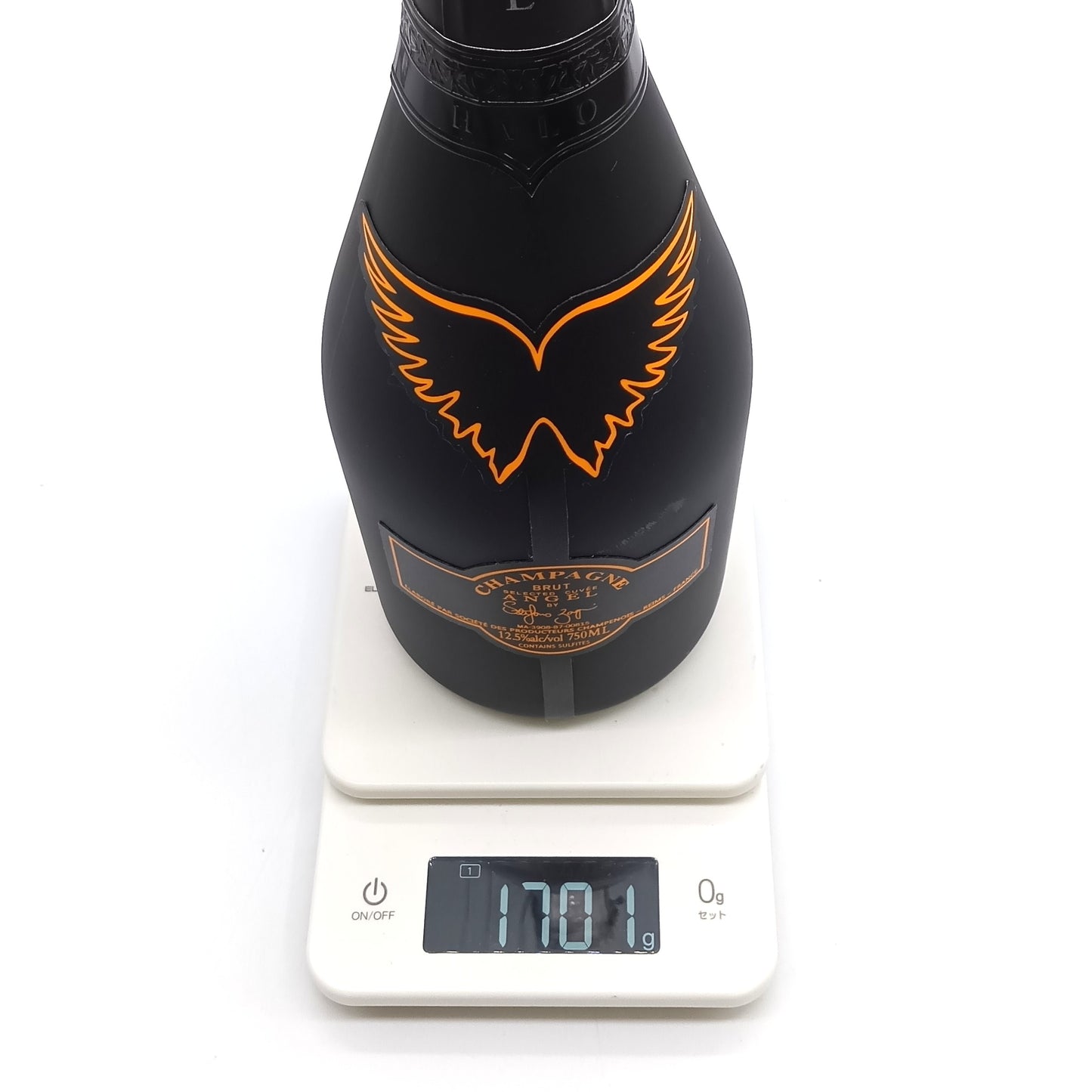 エンジェル シャンパーニュ NV ブリュット ヘイロー オレンジ シャンパン 12.5% 750ml 箱付き (ANGEL CHAMPAGNE NV Brut Halo Orange)