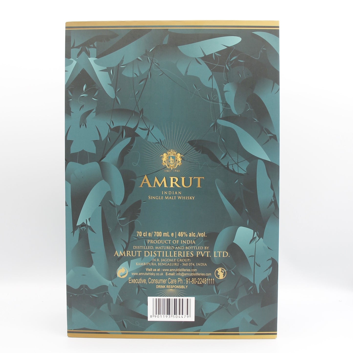 AMRUT INDIAN SINGLE MALT WHISKY BAGHEERA SHERRRY CASK FINISH アムルット インディアン シングルモルト ウイスキー バギーラ シェリーカスク フィニッシュ 46％ 700ml 箱付き