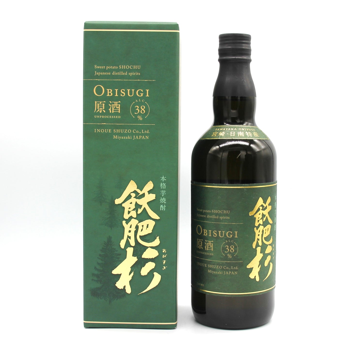 井上酒造 本格芋焼酎 飫肥杉 OBISUGI 原酒 / 原酒特撰ブレンド 720ml 箱付き 芋焼酎 飲み比べ 2本セット