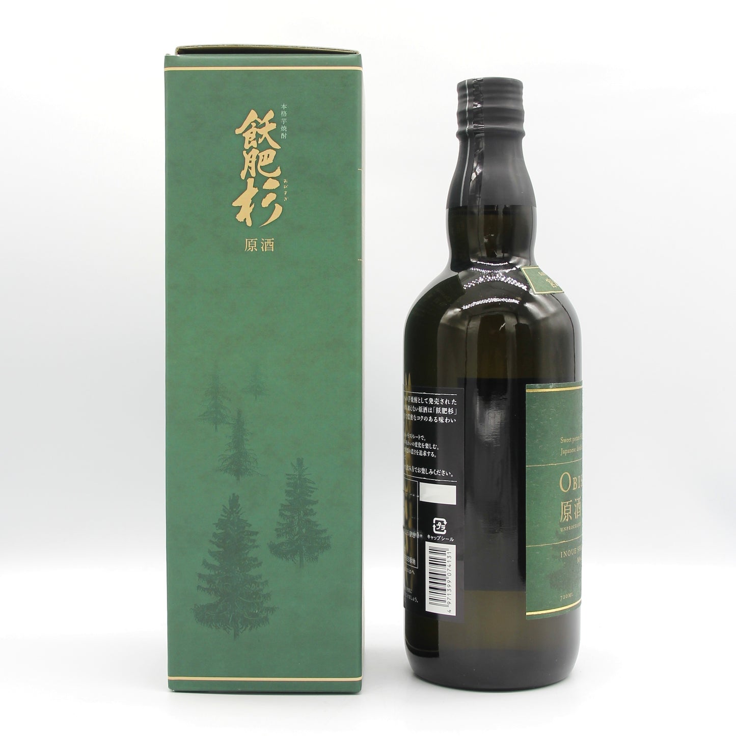 井上酒造 本格芋焼酎 飫肥杉 OBISUGI 原酒 / 原酒特撰ブレンド 720ml 箱付き 芋焼酎 飲み比べ 2本セット