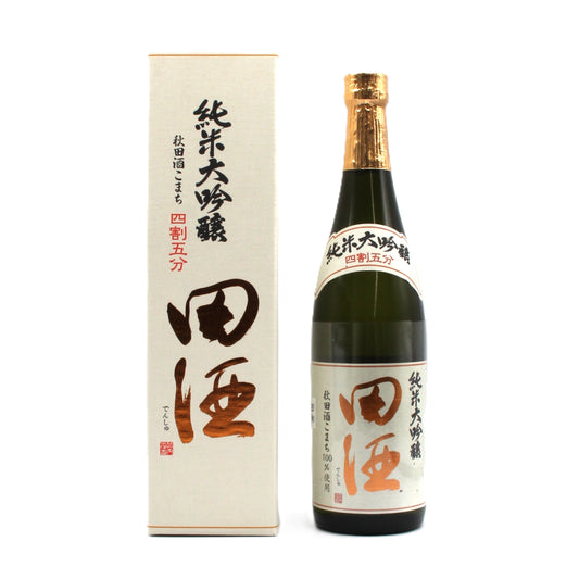 西田酒造 田酒 純米大吟醸 四割五分 秋田酒こまち でんしゅ 日本酒 16％ 720ml 箱付き（2025年2月製造）