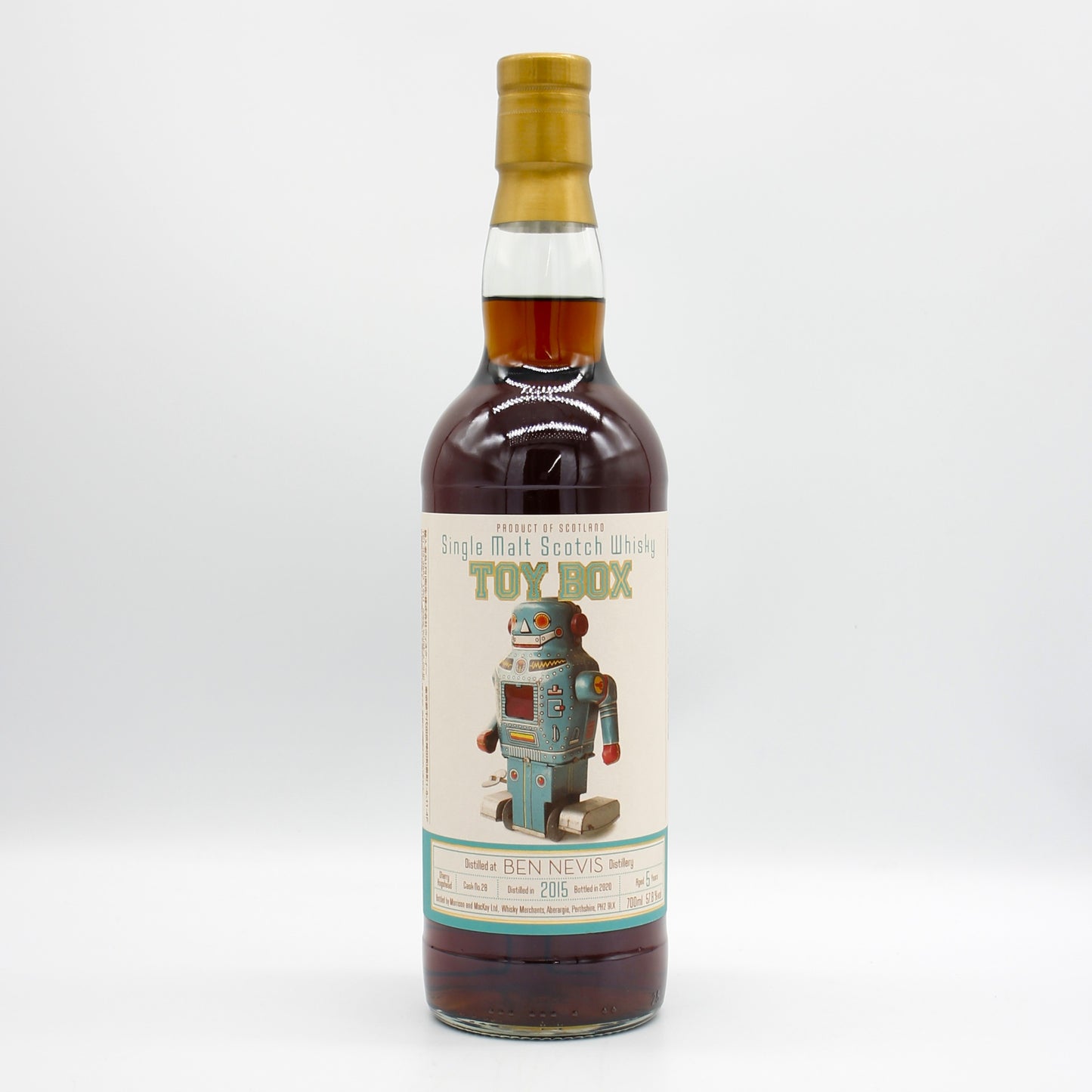 TOY BOX トイボックス ベンネヴィス 2015 シェリーホグスヘッド 5年熟成 シングルモルト スコッチ ウイスキー 57.8％ 700ml 箱無し