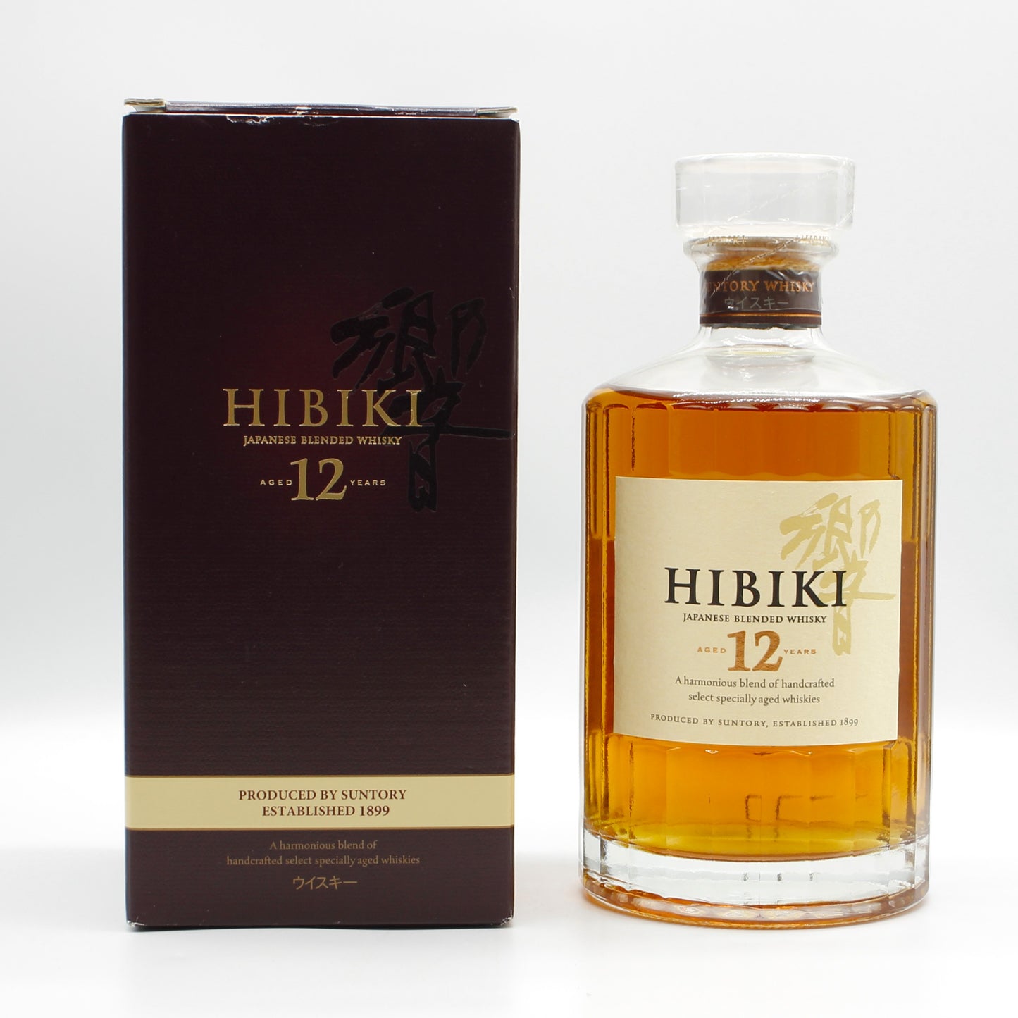 サントリー ウイスキー 響12年 43% 700ml 箱付き (6) ※冊子無し