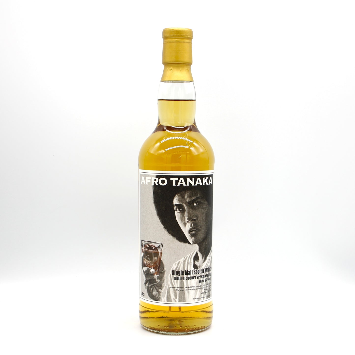 アフロ田中 シークレット スペイサイド 1996-2019 22年 シングルモルト スコッチ ウイスキー 50.4％ 700ml 箱無し