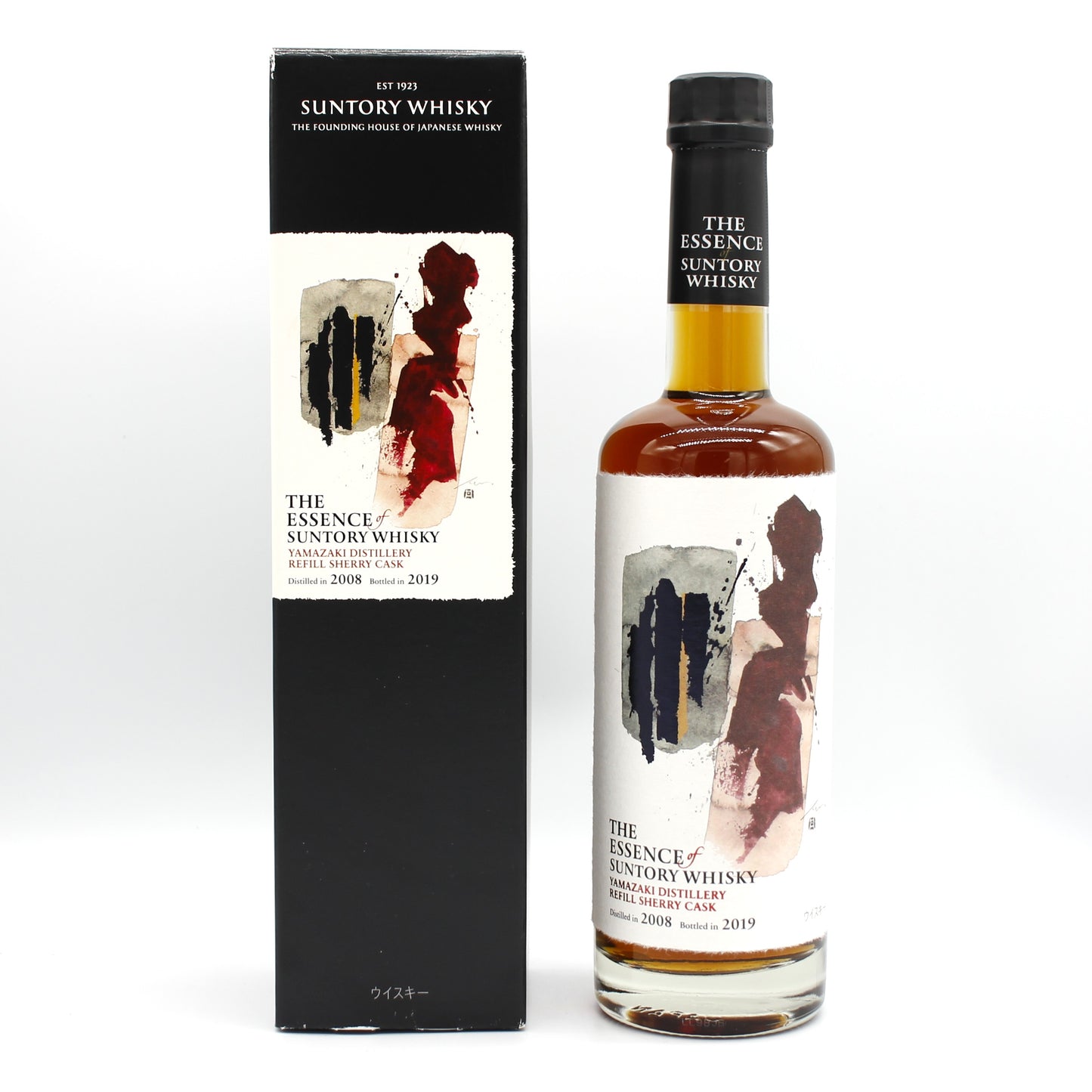 エッセンス・オブ・サントリーウイスキー シングルモルトウイスキー 山崎蒸溜所〈リフィルシェリーカスク〉第2弾 53% 500ml 箱付き