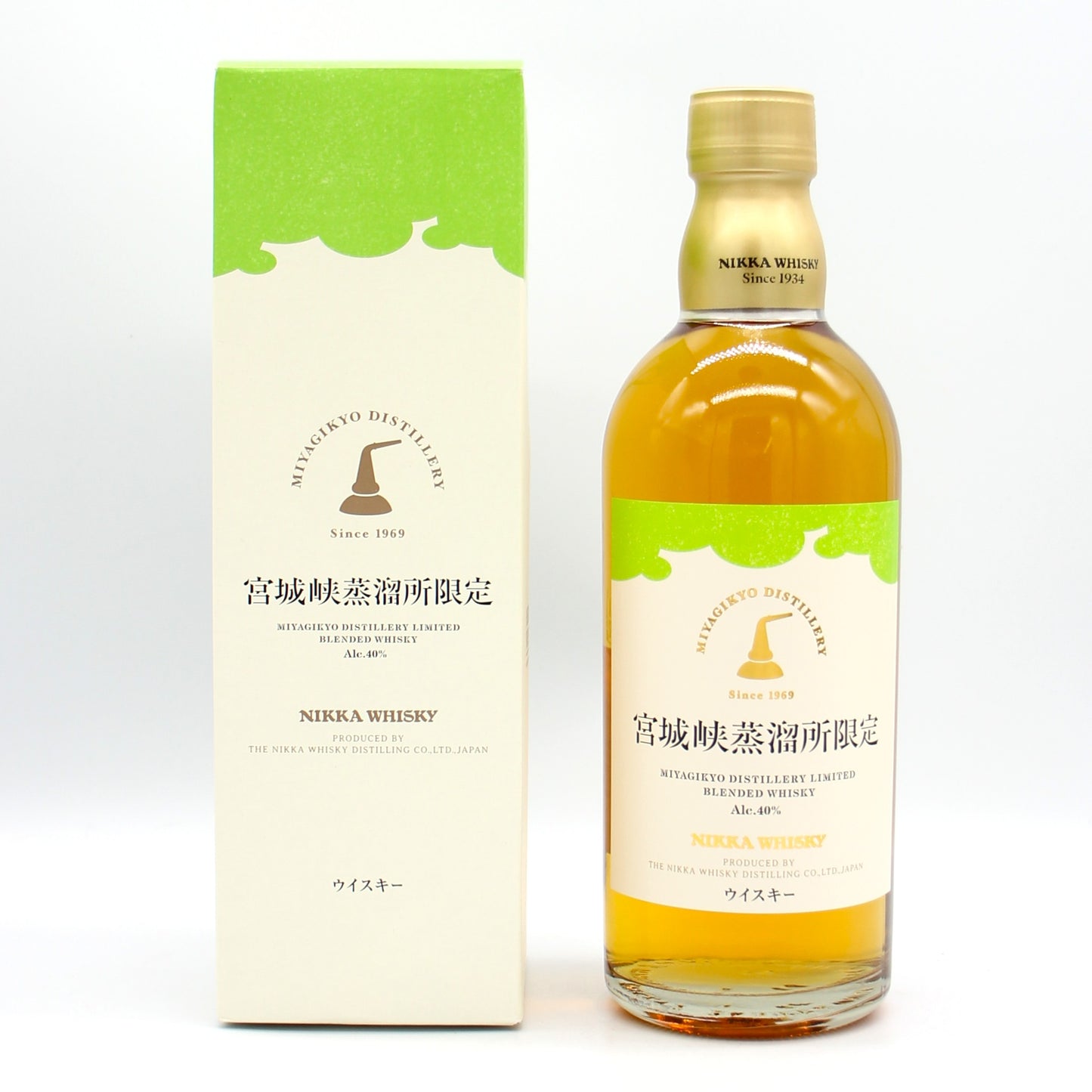 ニッカ ウイスキー 宮城峡蒸留所限定 ブレンデッドウイスキー 40％ 500ml 箱付き