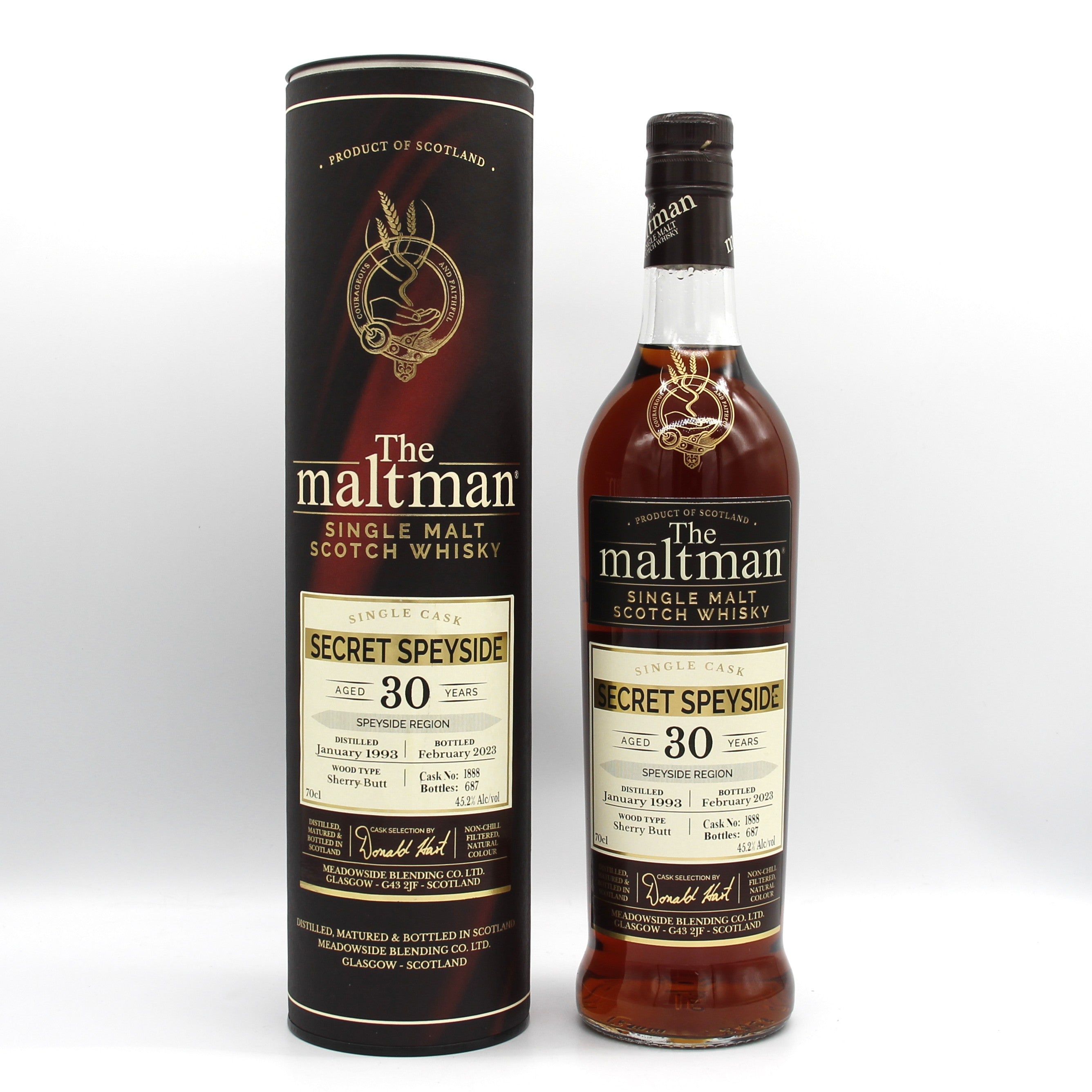 ザ モルトマン シークレットスペイサイド 1993 30年 700ml
