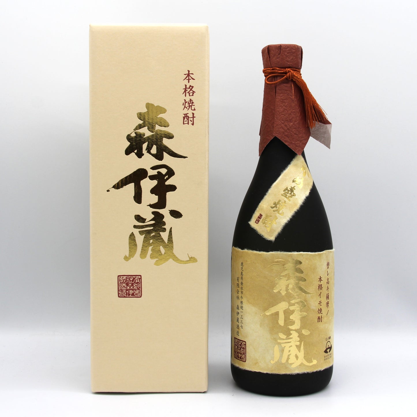 森伊蔵酒造 本格焼酎 森伊蔵 金ラベル かめ壺焼酎 芋焼酎 25% 720ml 箱付き ※難有
