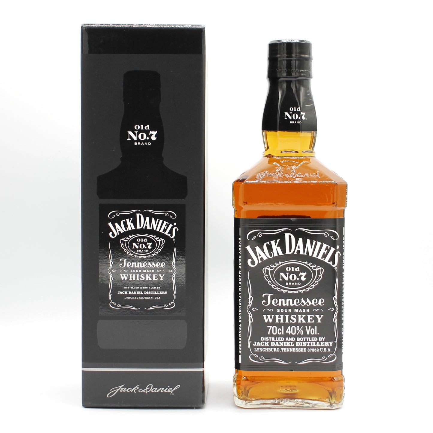 ジャック ダニエル Jack Daniel's ブラック Old No.7 テネシー ウイスキー 40% 700ml 箱付き
