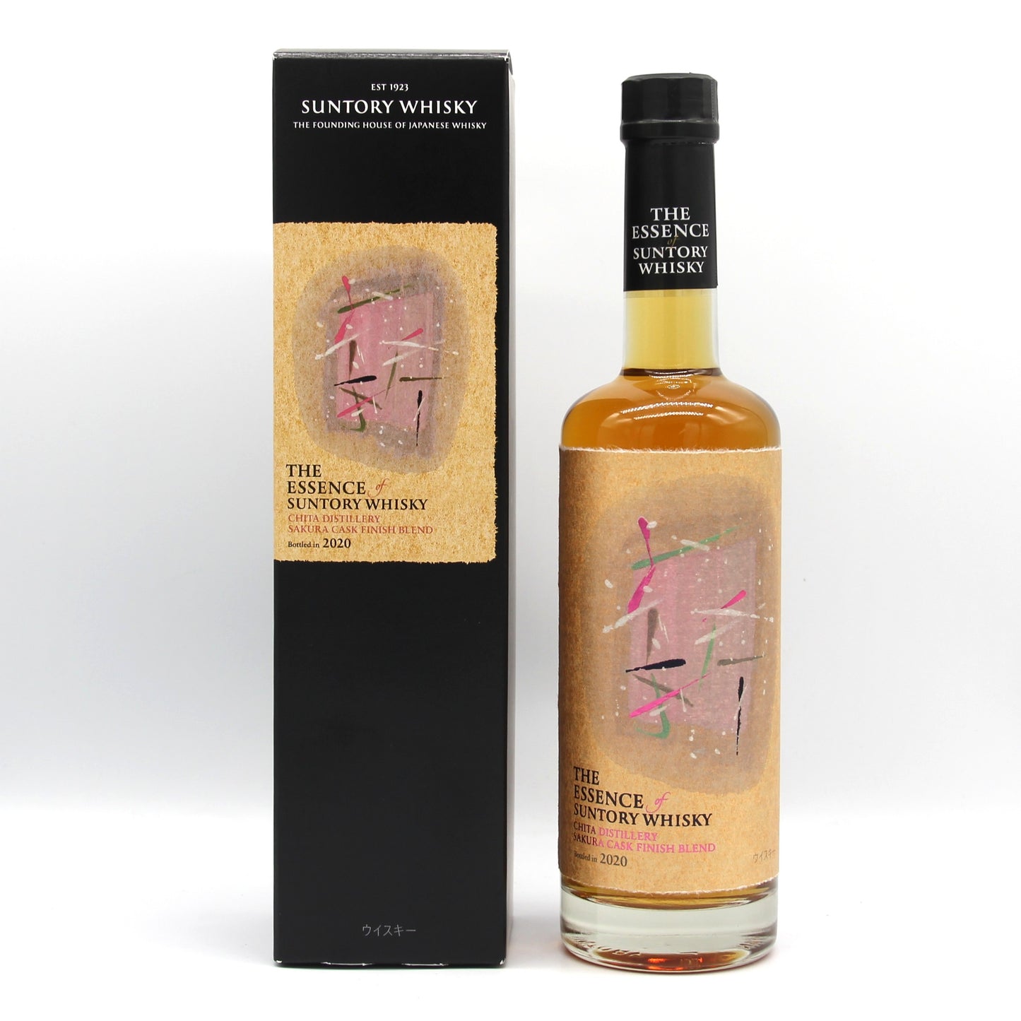 エッセンス・オブ・サントリーウイスキー シングルグレーンウイスキー 知多蒸溜所〈桜樽後熟ブレンド〉第4弾 50% 500ml 箱付き