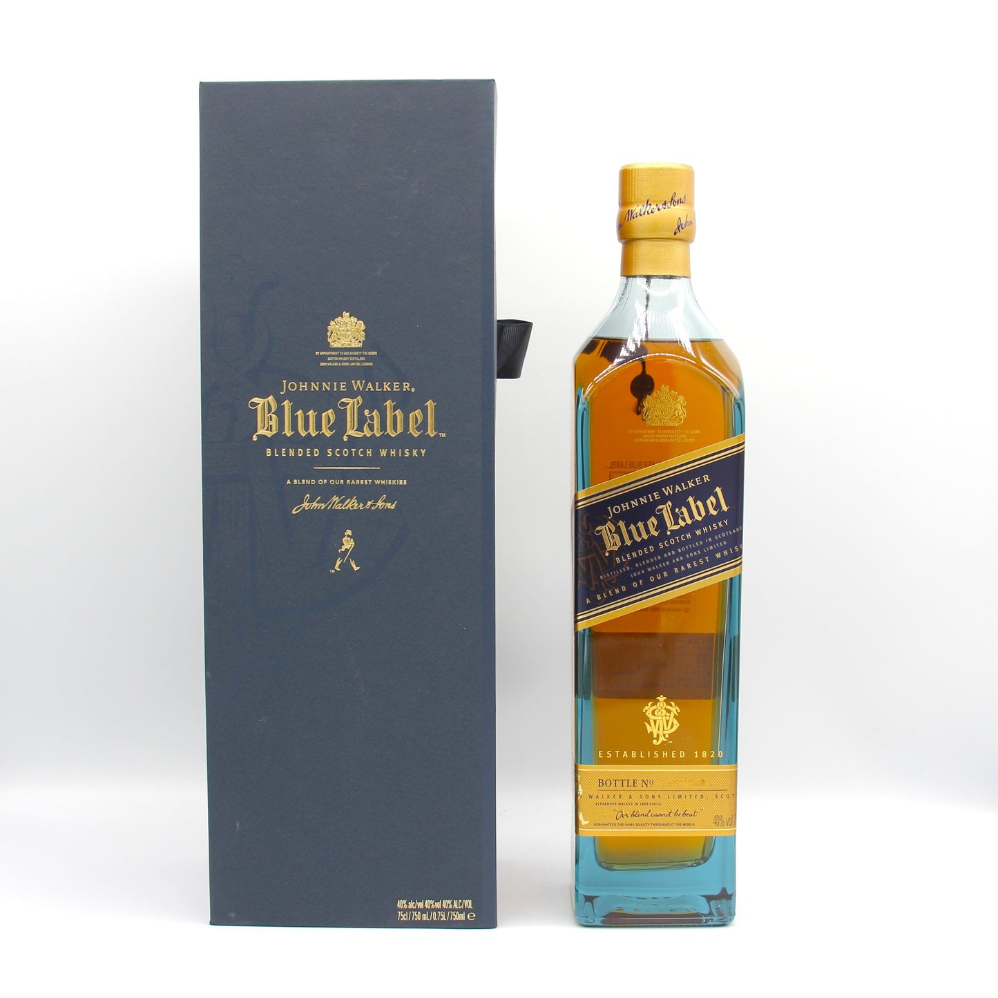 ジョニーウォーカー ブルーラベル 旧モデル 40% 750ml 箱付き