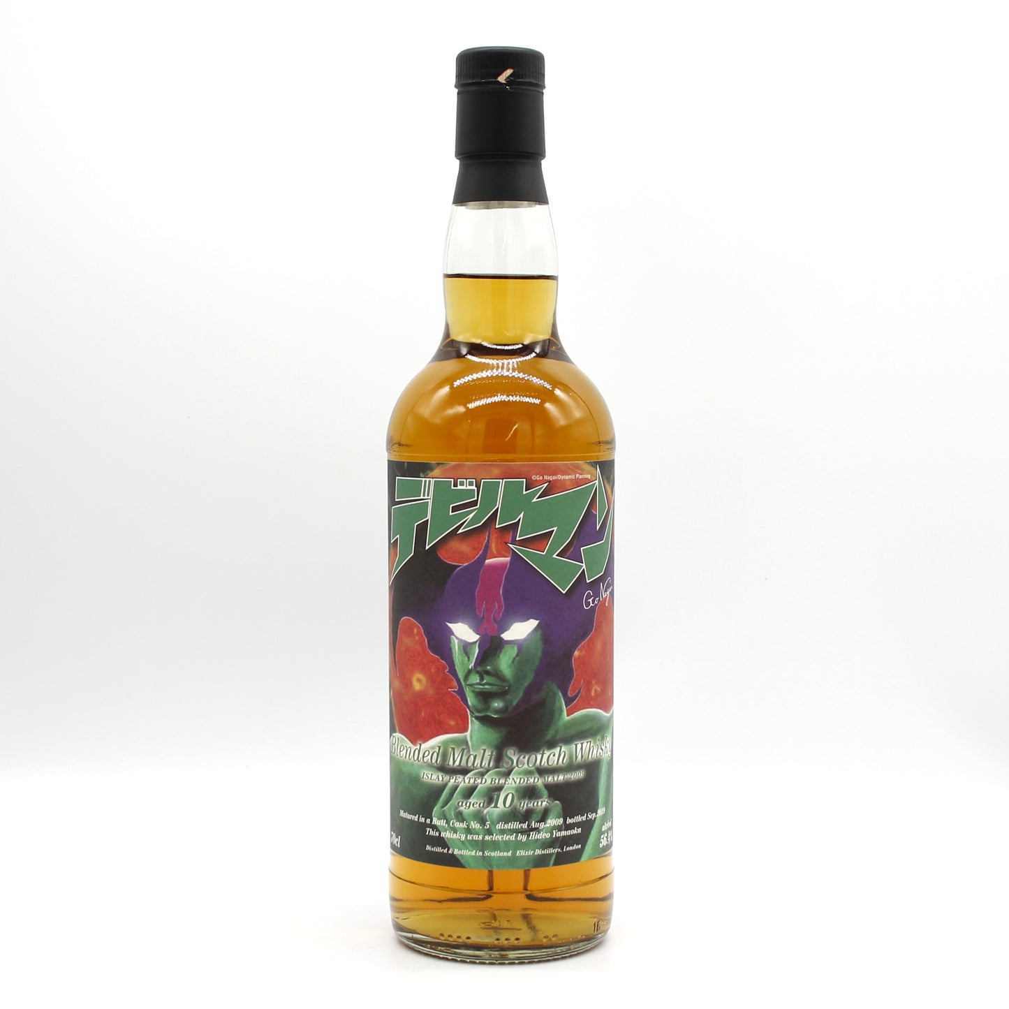 デビルマン アイラ・ピーテッド・ブレンデッド・モルト 2009-2019 10年 スコッチ ウイスキー 56.4％ 700ml 箱無し