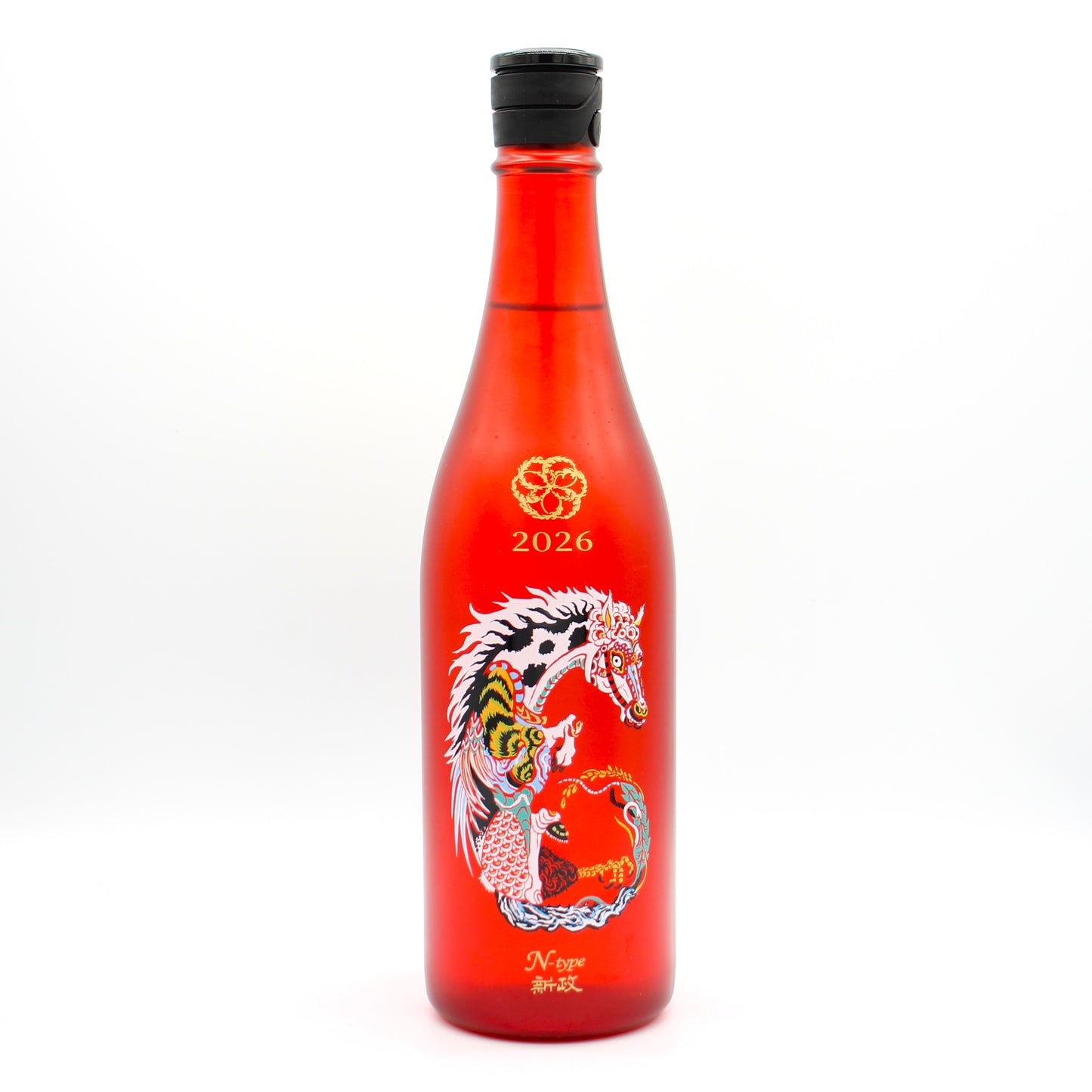 新政酒造 No.6 ナンバーシックス New Year-type 寿という獣 午 feebee ニューイヤーボトル 純米酒 日本酒 13％ 720ml 箱無し（2026年1月製造・賞味期限2026年3月）