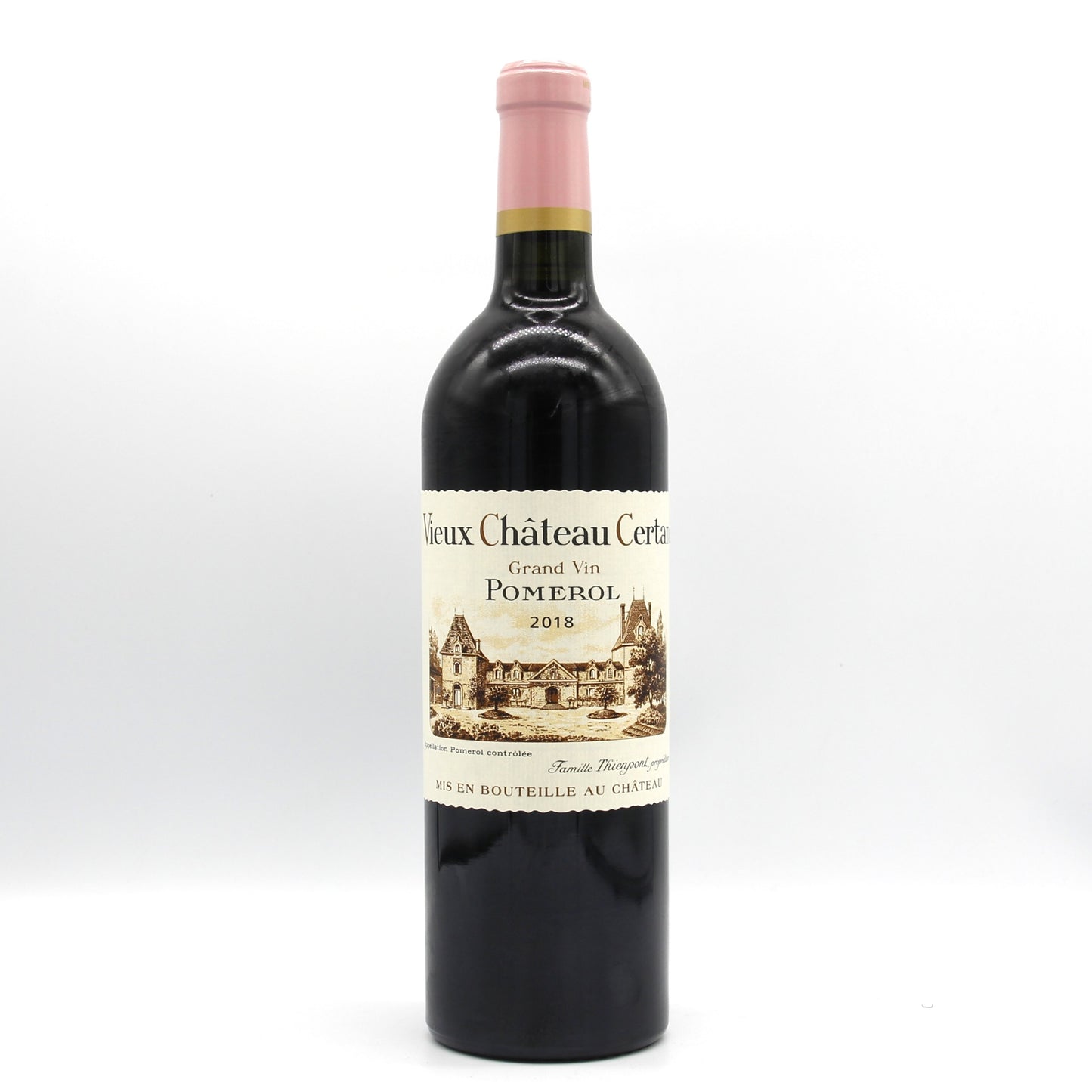 ヴュー・シャトー・セルタン 2018 赤ワイン 14.5% 750ml 箱無し （VIEUX CHATEAU CERTAN 2018）