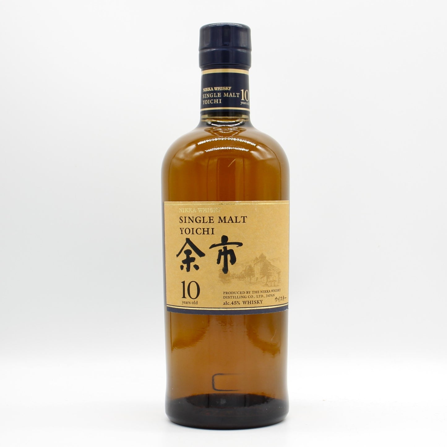ニッカ ウイスキー シングルモルト 余市10年 新ボトル 45% 700ml 箱無し