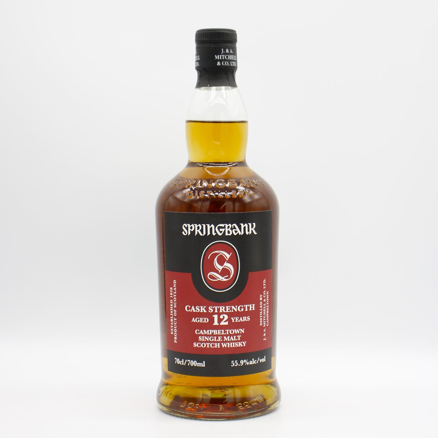 SPRINGBANK スプリングバンク 12年 カスク ストレングス シングルモルト スコッチ ウイスキー  55.9％ 700ml 箱無し