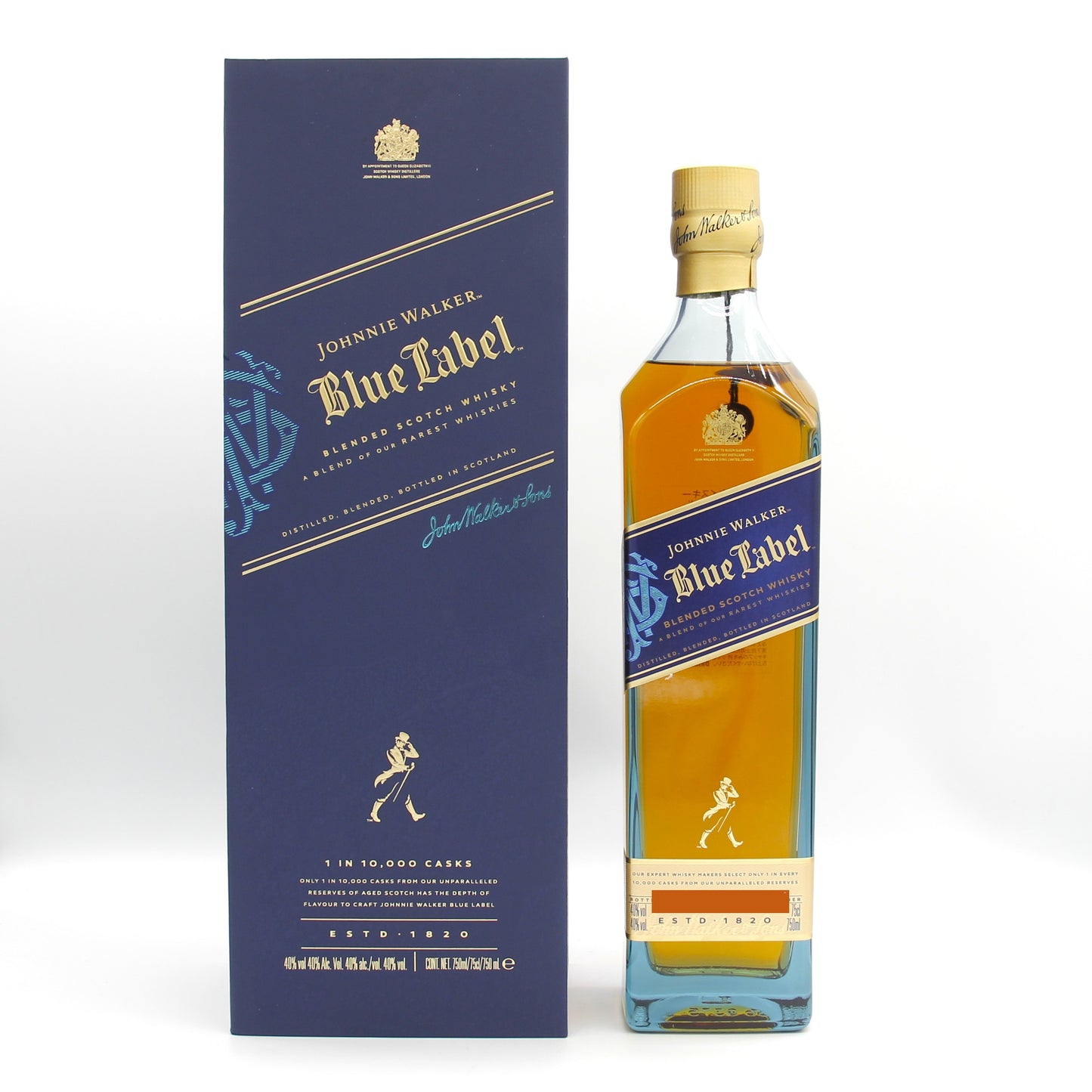 ジョニーウォーカー ブルーラベル 40% 750ml 箱付き