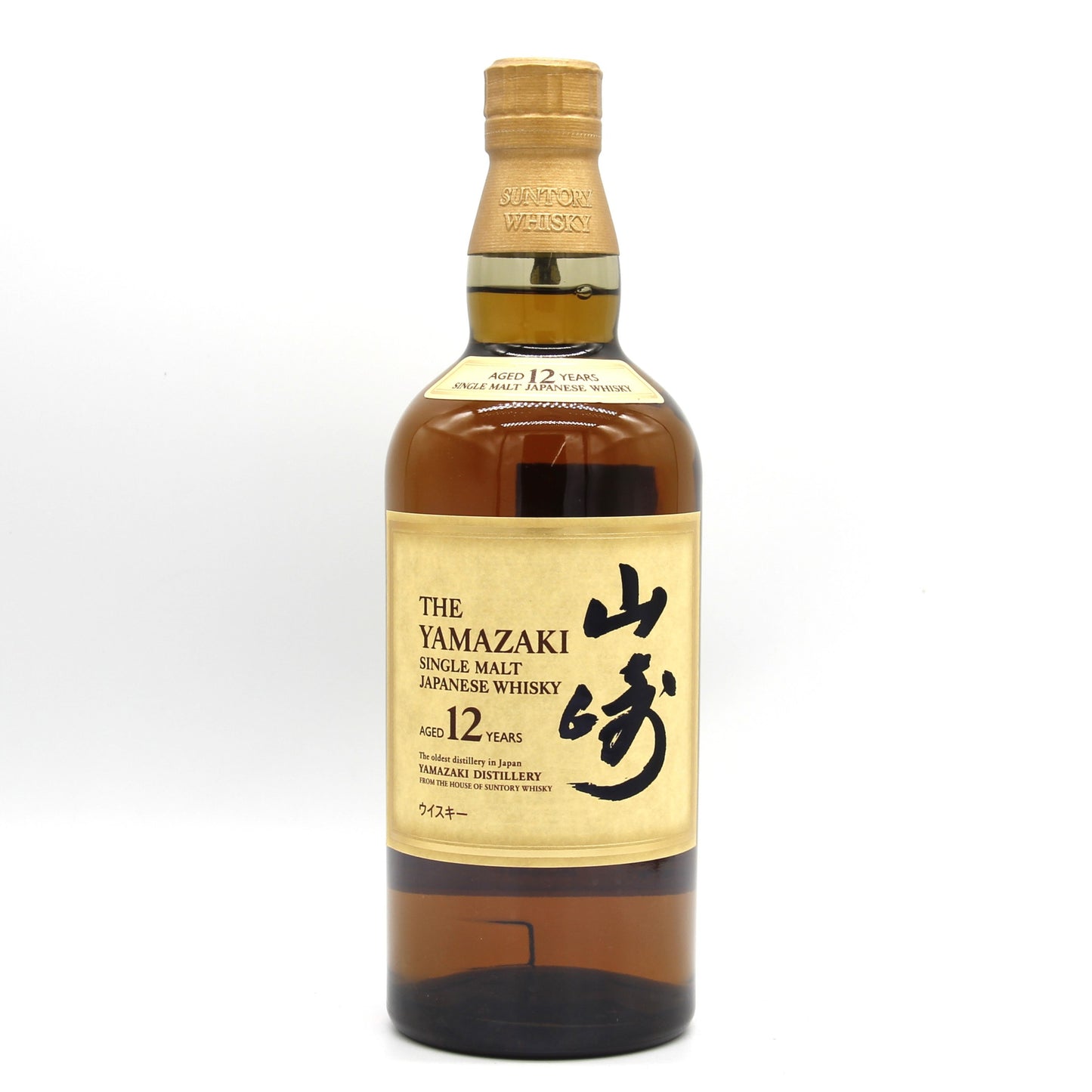 サントリー シングルモルト ウイスキー 山崎12年 43% 700ml 箱無し