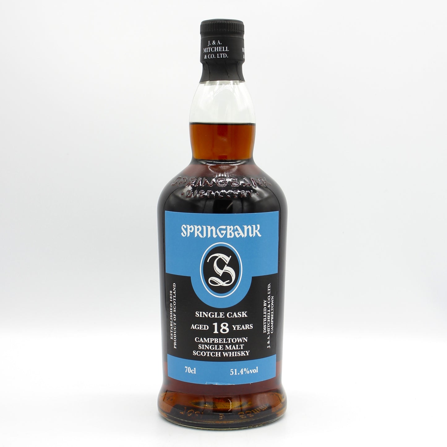SPRINGBANK スプリングバンク 18年 シングルモルト スコッチ ウイスキー 2006-2025 51.4％ 700ml 箱無し