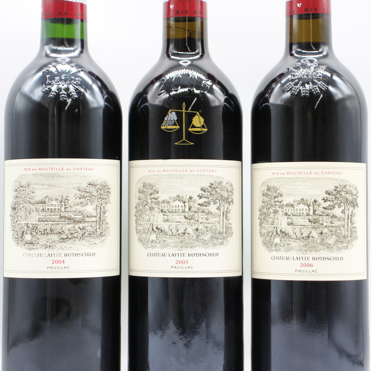 シャトー・ラフィット・ロートシルト ロスチャイルド CHATEAU LAFITE ROTHSCHILD 2001 - 2018 赤ワイン 750ml 18本セット 木箱付き