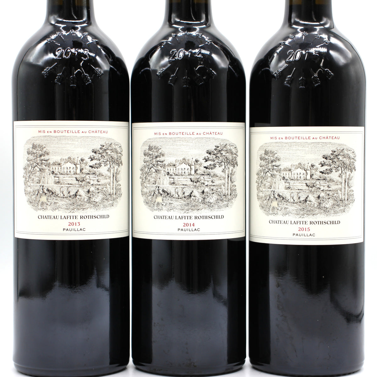 シャトー・ラフィット・ロートシルト ロスチャイルド CHATEAU LAFITE ROTHSCHILD 2001 - 2018 赤ワイン 750ml 18本セット 木箱付き