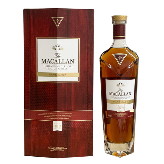 ザ・マッカラン ハイランド シングルモルトスコッチ ウイスキー レアカスク No.3 2018 43% 700ml 箱付き