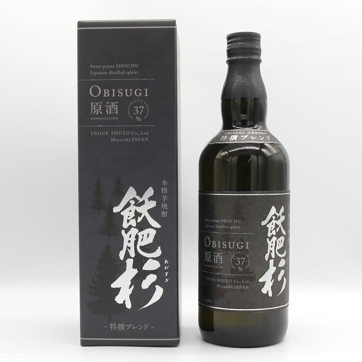 井上酒造 本格芋焼酎 飫肥杉 OBISUGI 原酒 / 原酒特撰ブレンド 720ml 箱付き 芋焼酎 飲み比べ 2本セット
