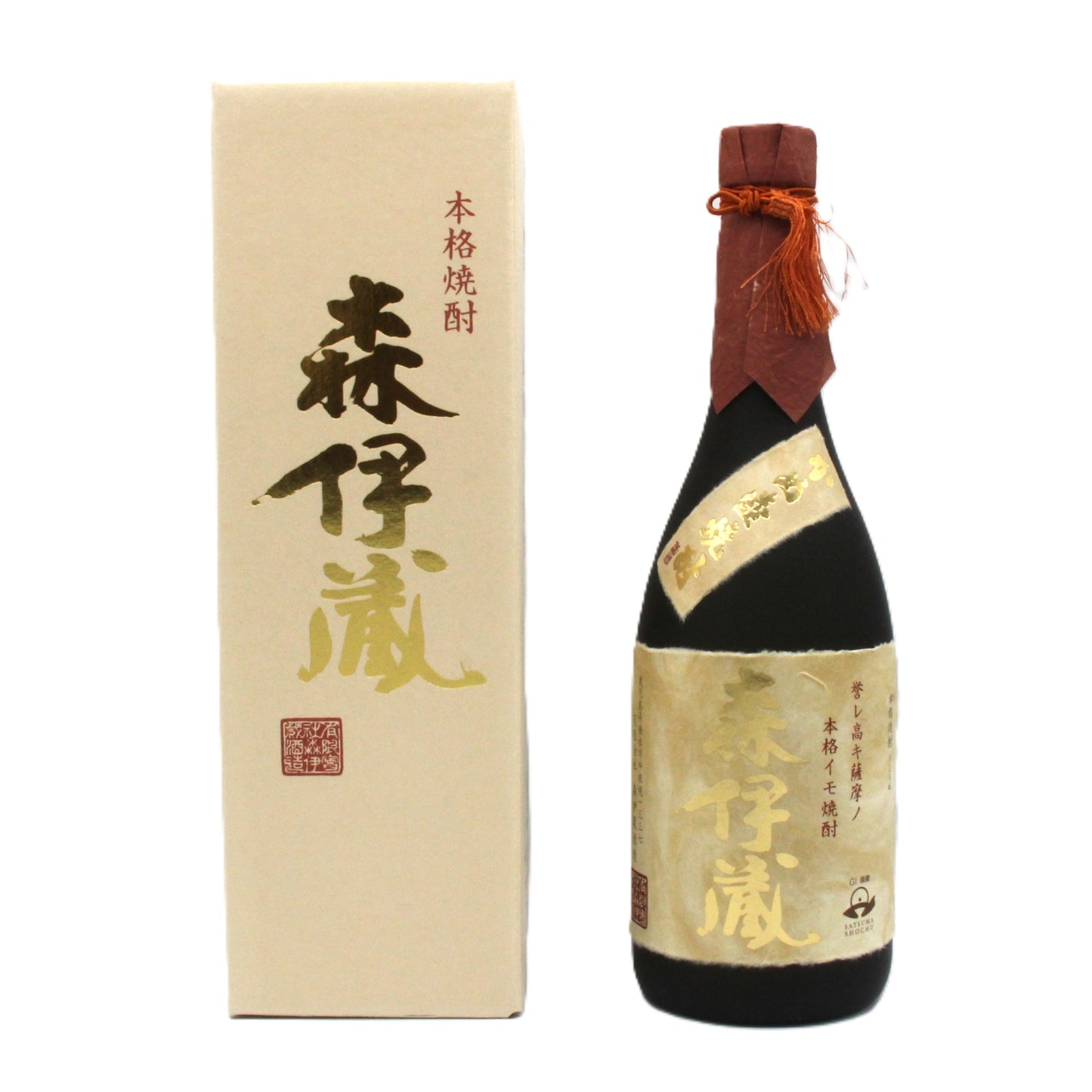 森伊蔵酒造 本格焼酎 森伊蔵 金ラベル かめ壺焼酎 芋焼酎 25% 720ml 箱付き ※箱難有（1）