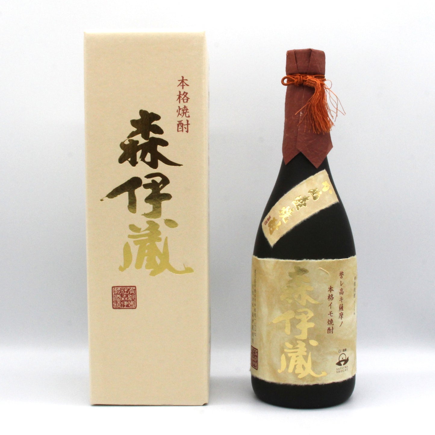 森伊蔵酒造 本格焼酎 森伊蔵 金ラベル かめ壺焼酎 芋焼酎 25% 720ml 箱付き ※箱難有（1）