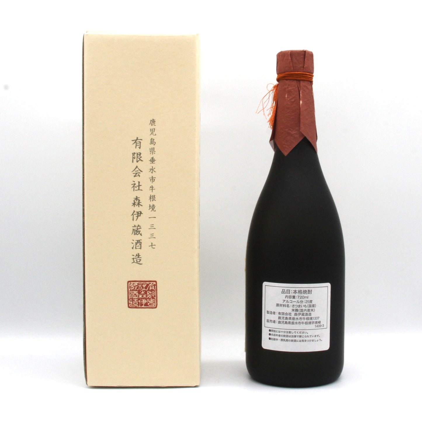 森伊蔵酒造 本格焼酎 森伊蔵 金ラベル かめ壺焼酎 芋焼酎 25% 720ml 箱付き ※箱難有（1）