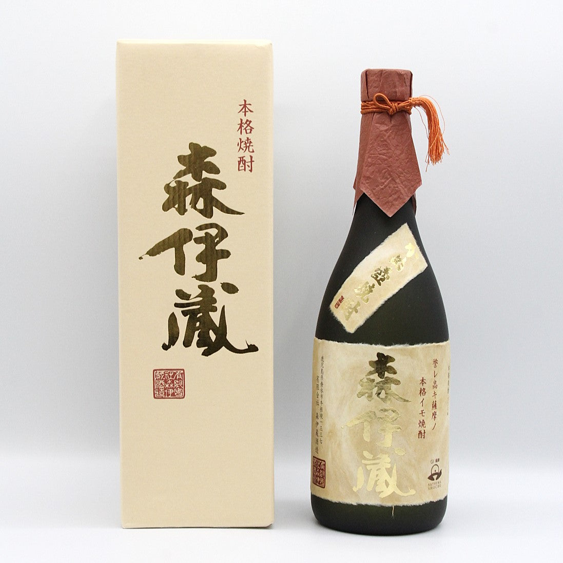 森伊蔵酒造 本格焼酎 森伊蔵 金ラベル かめ壺焼酎 芋焼酎 25% 720ml 箱付き
